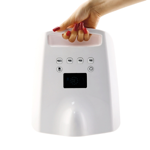 <span class=keywords><strong>Lampe</strong></span> à ongles <span class=keywords><strong>UV</strong></span> LED sans fil 128W, séchage indépendant du pouce, portable, rechargeable, pour vernis gel, usage professionnel et domestique - Product Image 3