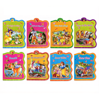 Livre de contes de fées classiques - Couverture rigide, grand format, expérience de lecture charmante, livres d'histoires pour enfants en anglais