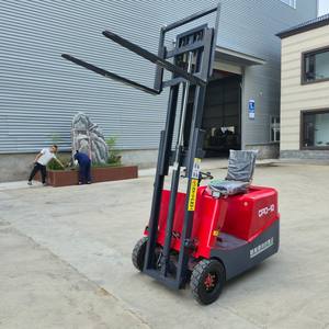 500 ק "ג 800 ק" ג 2m 3 מ 'מלגזה מלגזה הסיטונאי 3 גלגל יעיל גבוה קל להפוך משאיות חשמליות חדשות - Product Image 2