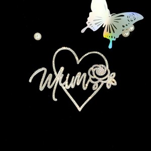 Haute qualité bonne fête des mères perles reine gâteau décoration fête fournitures pour joyeux anniversaire reine décoration de gâteau - Product Image 4