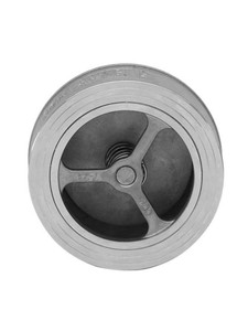 <span class=keywords><strong>Wafer</strong></span>-Typ Edelstahl 316 Rückschlagventil mit Federrückzug PN40 Automatisches Rückschlagventil 1/2\"-4\" für Säuremedien ISO9001-Zertifiziert - Product Image 5