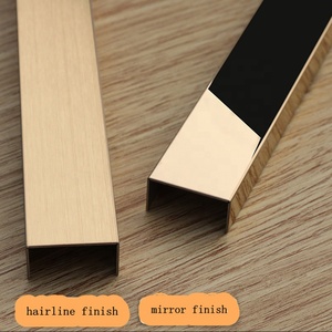 Mobilier de sol et de mur en acier inoxydable, revêtements de bascule en U, <span class=keywords><strong>d</strong></span>ébit - Product Image 5