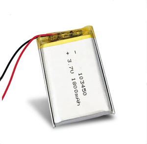 Fábrica de China 103450 batería 1800mAh 3,7 v batería de polímero de litio recargable para bicicletas eléctricas/Scooters - Product Image 2