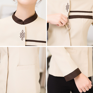 Uniformes de Trabajo de Limpieza con Logotipo Personalizado, Ropa de Trabajo <span class=keywords><strong>para</strong></span> Servicio de Habitaciones de Hotel, <span class=keywords><strong>Personal</strong></span> de Limpieza de Propiedades - Product Image 2