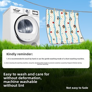 Personalized <b>Waterproof</b> Portable Picnic <b>Blanket</b> Outdoor Mat for Camping-Cotton Polyester Fibers Four Seasons Use - Product Image 5