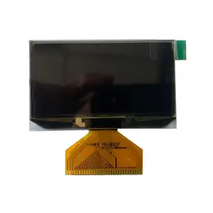 2,4 pulgadas blanco azul y amarillo controlador IC Ssd1309 128x64 FPC pitch 0,5mm pantalla OLED