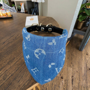 ペット用品快適な革犬スカーフ首輪 - Product Image 2