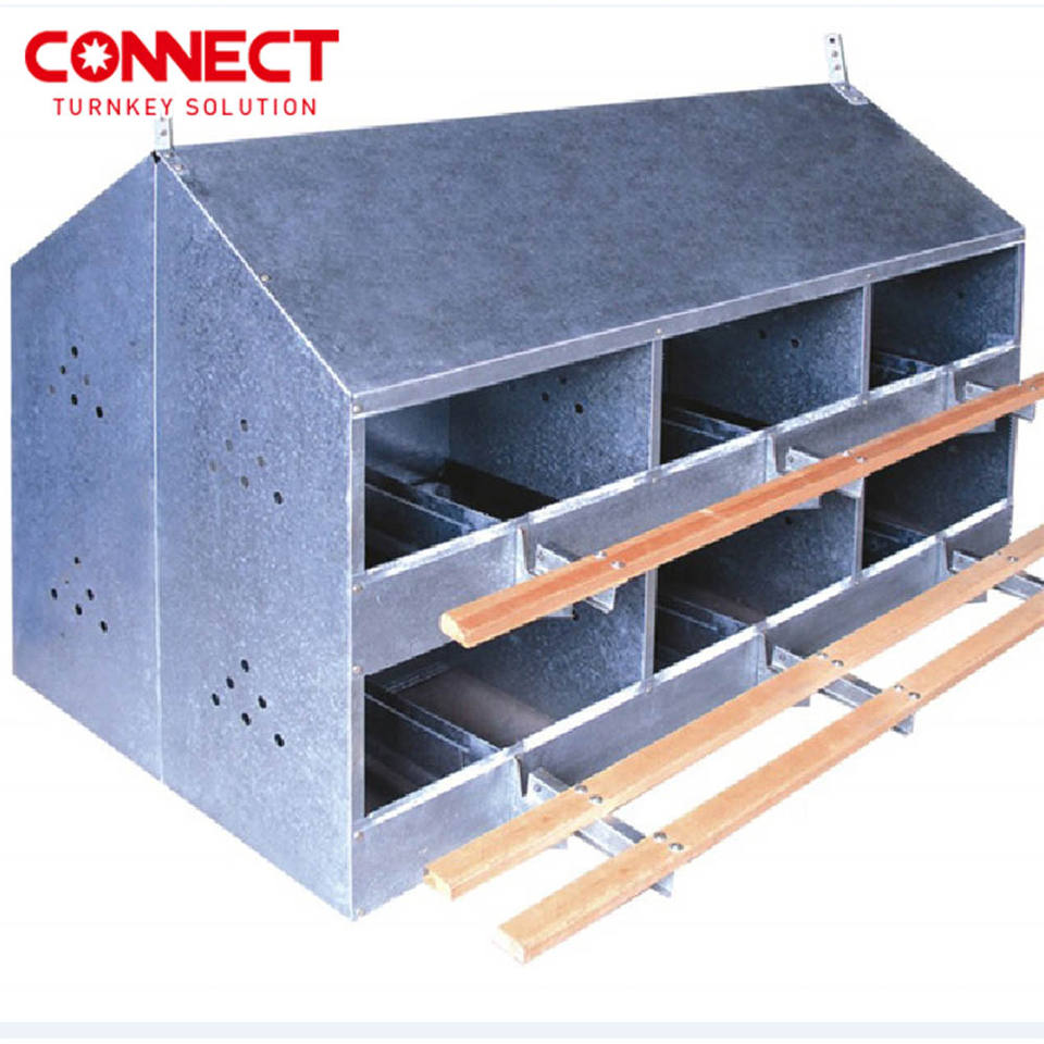 12 Holes Poultry Breeder Layer Hens Farm Henhouse Manual Egg Collection ...