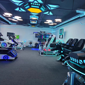 Funplaypark FUNPLAYVR-006 Guangdong VR 9D & 129DHS <span class=keywords><strong>Motus</strong></span> Fun Kart de course 2 joueurs 3D VR avec siège à mouvement et casque portable - Product Image 6