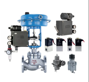 Emerson 67CF регулятор и Fisher 3582i электропневматический позиционер с электромагнитным клапаном ASCO для промышленной автоматизации - Product Image 3