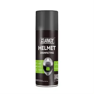 私人标志汽车清洁摩托车头盔清洁剂喷雾头盔除臭剂泡沫头盔清洁剂