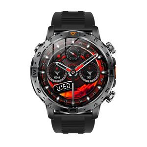 Reloj Inteligente AK91 con Llamadas por Bluetooth, 100 Modos Deportivos, Pantalla HD de 1.7'', Linterna Integrada, Brújula, Batería de 1000 mAh para Hombres, Deportes al Aire Libre - Product Image 4