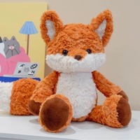 Poupées en peluche Super Douces 2025, Thème Renard Mignon, Cadeaux de Noël, Inspirées des Animaux Marins, Tissu Peluche, Accessoires Marque MG
