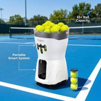 PUSUN PT-MINI Yüksek Kapasiteli Tenis Topu Makinesi Ayarlanabilir Dönme Hızı Salınım Uygulama Kontrolü Şarj Edilebilir Lityum Pil