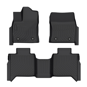 Tapis de sol 3D tout temps personnalisés pick-up de voiture <span class=keywords><strong>4X4</strong></span> Awd tapis de voiture en caoutchouc tapis de sol de voiture Tpe pour <span class=keywords><strong>Toyota</strong></span> Tundra Crewmax 2022-2025 - Product Image 1