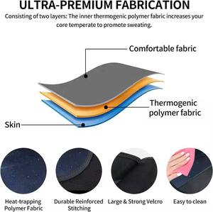 Ceintures de sudation pour bras pour femmes, bandeaux amincissants pour bras, entraîneur de fitness pour bras, façonneurs de bras pour le sport, réducteurs de <span class=keywords><strong>graisse</strong></span> pour la perte de poids, ceintures d'entraînement - Product Image 6