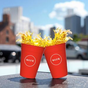 Dishwasher Safe Pong Cup 16Oz Reusable Pp Stadium Stackable Club Beer Cups for Wedding/Events/School/Picnic/Club/Party - Product Image 2