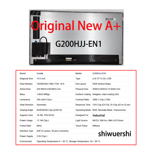 Layar LCD Grosir Original A+ 19.5" LM195WD1 TLC1 TLA2 TJBA TLA1 G200HJJ EN1 EN2 M195XTN01.0 MV195EGM N10 M195FGK L30 REV.C2 - Product Image 2