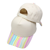 Casquettes ajustables unisexe avec logo brodé personnalisé et slogan, tendance, vierges, imprimé camouflage A-Frame, visière, casquettes à fermeture snapback pour hommes et femmes