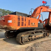 Excavatrice hydraulique d'occasion Hitachi ZX470LCH-5G 47 tonnes pour travaux de construction