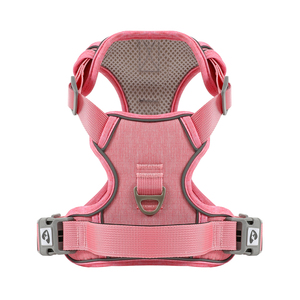 <span class=keywords><strong>Harnais</strong></span> respirant personnalisable toutes saisons en maille réfléchissante avec poignée de contrôle anti-traction <span class=keywords><strong>pour</strong></span> chiens et chats – Sécurité garantie - Product Image 1