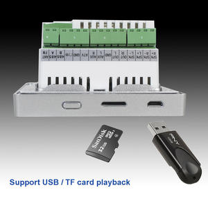 AMPLIFICADOR ESTÉREO de Audio BT para pared, receptor de Control de música inalámbrico con radio FM, USB, tarjeta SD, entrada AUX y pantalla táctil - Product Image 5