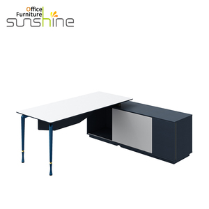 Escritorio Modular blanco moderno de alta calidad, muebles de oficina personalizados de <span class=keywords><strong>Guangzhou</strong></span>, gran oferta, escritorios de oficina modernos - Product Image 3