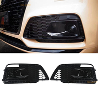 Pièces de pare-chocs avant RSQ5, boîtier de phare antibrouillard, grille de phare antibrouillard, cache de phare antibrouillard pour Audi Q5 FY Normal SQ5 SLINE 2016 2017 2018 2019 2020+
