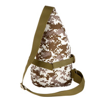 Bolsa Táctica de Pecho Impermeable de Nailon 1000D, Camuflaje, Molle, Múltiples Bolsillos, Cierre de Cremallera Ajustable, Acceso Rápido, para Caza al Aire Libre