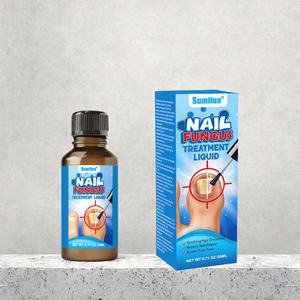 Liquide réparateur à base de plantes pour apaiser les inconforts, soin hydratant longue durée, traitement améliorant la santé des ongles cassés et des mycoses - Product Image 3