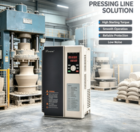 Variateur de fréquence (VFD) monophasé/triphasé de haute qualité 7,5-45 kW 220 V/380 V pour moteur avec contrôle vectoriel sans capteur 0-550 Hz