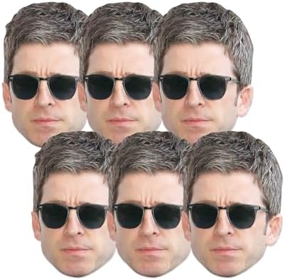 Confezione da sei maschere di Natale