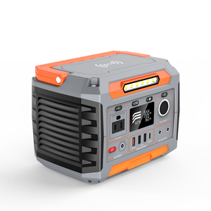 คอนโทรลเลอร์ MPPT ขายดี แบตเตอรี่ลิเธียม 300W 270WH สถานีไฟฟ้า พลังงานคลื่นไซน์บริสุทธิ์ พอร์ต USB สำหรับใช้ในบ้าน กรณีฉุกเฉิน พกพาสะดวก - Product Image 4