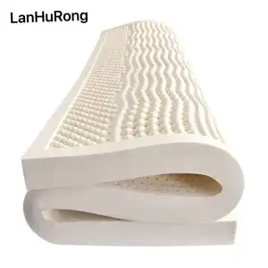 Ortopedico Roll Up Hybrid Spring King Size Cool Gel Latex Foam Bed jiangsu materasso in lattice in una scatola
