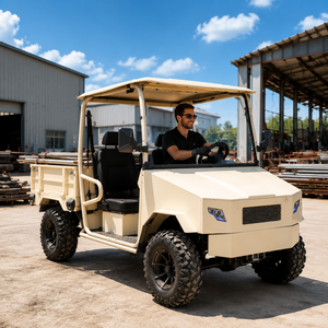 RWD-EUTV 2WD/4WD Switchable Dual Motor Heavy Duty Farm Orchard Off Road Side by Utility Vehicle Dual PMSM Motors (4kW Front + 6k - Product Image 5