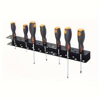 Organisateur mural pour tournevis et pinces, support pour tournevis, support pour pinces en métal, organisateur et support de rangement pour outils utilitaires
