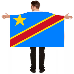 Manchon de bras et châle <span class=keywords><strong>drapeau</strong></span> de la <span class=keywords><strong>République</strong></span> <span class=keywords><strong>démocratique</strong></span> <span class=keywords><strong>du</strong></span> <span class=keywords><strong>Congo</strong></span> personnalisé pour événements sportifs, fournitures pour fans, haute qualité, promotion en gros - Product Image 1