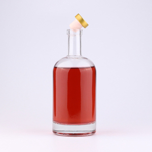 Botella de vidrio de licor de <span class=keywords><strong>ginebra</strong></span> de vodka helado transparente vendedor caliente - Product Image 6