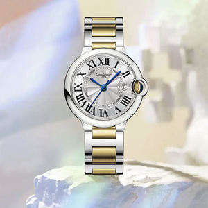 Reloj de Pulsera de Acero Inoxidable de Alta Calidad, Mecánico Automático, Elegante y Sencillo para Mujer, con Fecha Automática y Calendario Completo - Product Image 3