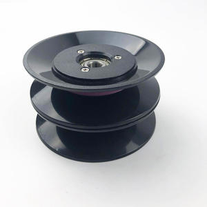 Rulman ile CR1010-B10/B12 kombine seramik kasnak, plastik V/U kanallı kasnak - Product Image 3