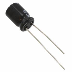 UVP2A100MPD Composants électroniques d'origine Fournisseurs de condensateurs électrolytiques en aluminium 10 uF ±20% 100V à montage traversant - Product Image 1