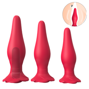 Neues männliches G-Punkt-Prostata-Massage gerät und Anal-Plug-Vibrator mit drahtlosem Fernbedienungs-Körper massage hammer - Product Image 1