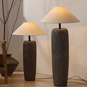 مصباح أرضي قائم <span class=keywords><strong>LED</strong></span> من نسيج السيراميك العتيق حسب الطلب ، تصميم عصري لغرفة المعيشة وغرفة النوم في العلية-بالجملة - Product Image 6