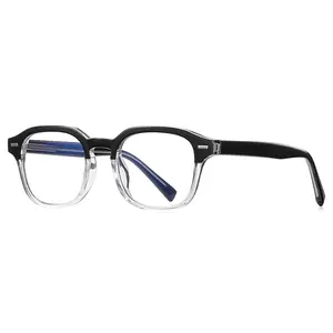 Custom Classic Handmade Glasses Spectacle Women Optic Frames Korea Kacamata Branded Men Eyewear Supplier Eyeglasses