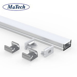 Perfil de extrusión de marco de aluminio Perfil de aluminio hecho a medida <span class=keywords><strong>Luz</strong></span> <span class=keywords><strong>indirecta</strong></span> LED curvada - Product Image 5