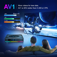 TV BOX Inteligente Personalizado con Etiqueta Privada S905X4 Quad Core, Reproductor Multimedia AV1 8K HD para Cine en Casa, Sistema Android 11, 2GB/4GB RAM