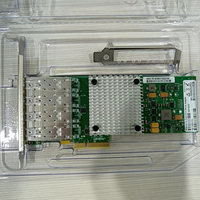 Tarjeta de red de fibra LC HZI350F4 de 4 puertos y 1000M |   Adaptador de Servidor PCI-E X4 con Chip Intel I350AM4 con VLAN/QoS para LAN Medianas y Grandes