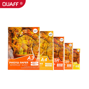 กระดาษภาพถ่าย <span class=keywords><strong>QUAFF</strong></span> 230 แกรม ขนาด A3/A4/3R/4R/5R เคลือบเงาคุณภาพสูง สำหรับเครื่องพิมพ์อิงค์เจ็ท เหมาะสำหรับพิมพ์ภาพถ่ายและโบรชัวร์ - Product Image 5