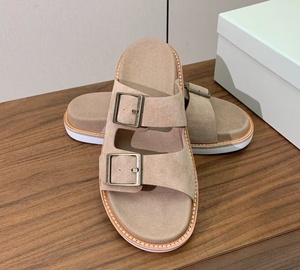 Couple-style high-quality lightweight genuine leather casual fashionable luxurious designer summer breathable style <b>sandals</b> - Product Image 4