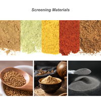 Machine de tamisage et de séparation vibrante pour la transformation des pigments, des sels et des poudres minérales pour les industries chimiques